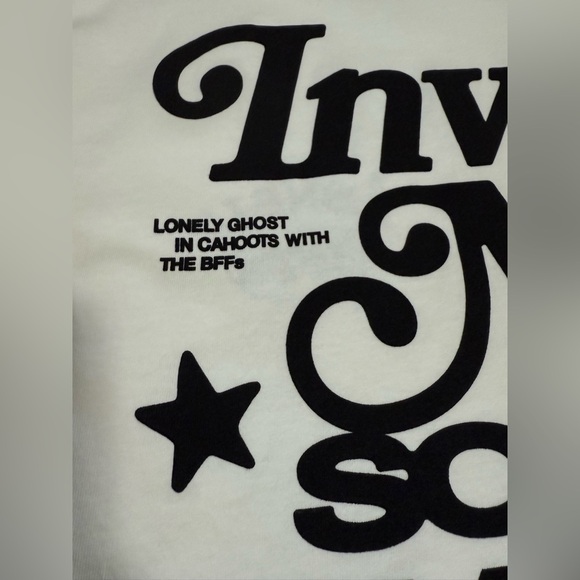NWOT Lonely Ghost X BFFs colab invite me so I can say no tee - Picture 7 of 8